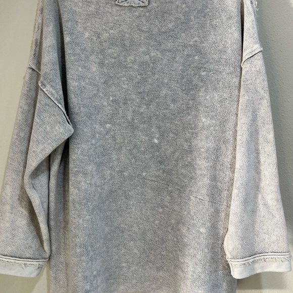 FP movement. Cozy Gray Oversized Sweater. - Picture 2 of 4